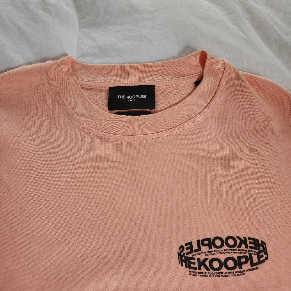 The Kooples T Shirt Organic Cotton Size 3 US Size L WOMENS
